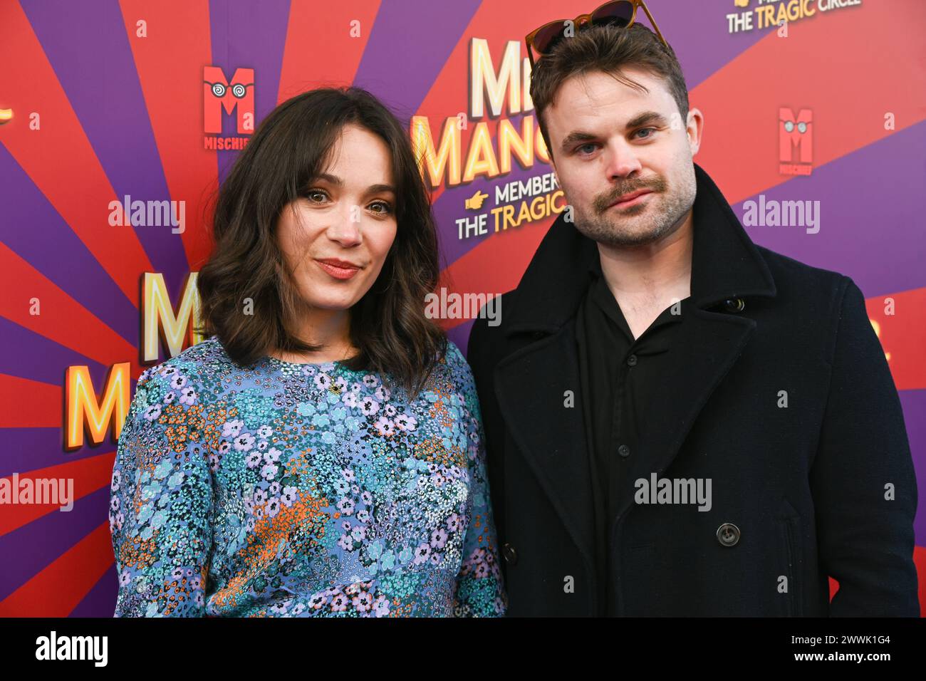 Londra, Regno Unito. 24 marzo 2024. A Gala Performance of Mind Mangler: Member of the Tragic Circle all'Apollo Theatre, Londra, Regno Unito. Credito: Vedi li/Picture Capital/Alamy Live News Foto Stock