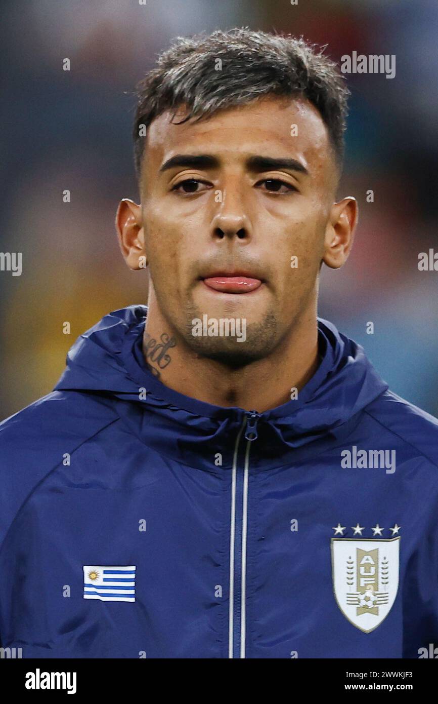 BilbaURUo, Spagna. 23 marzo 2024. Luciano Rodriguez (URU) calcio: Amichevole internazionale tra i baschi 1-1 Uruguay allo Stadio San Mames di BilbaURUo, Spagna . Crediti: Mutsu Kawamori/AFLO/Alamy Live News Foto Stock