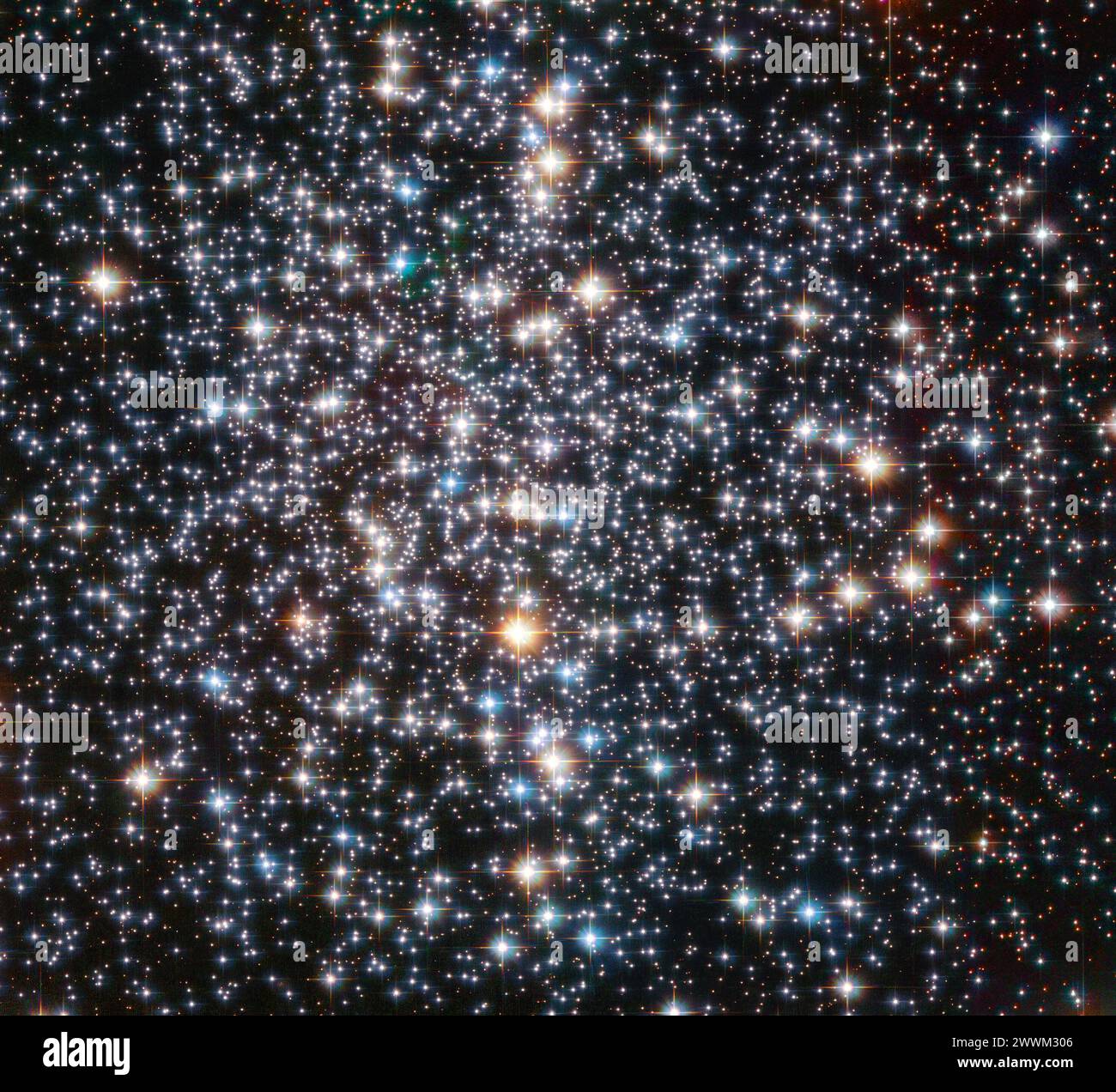 Ammasso globulare M4 nella costellazione dello Scorpio Foto Stock