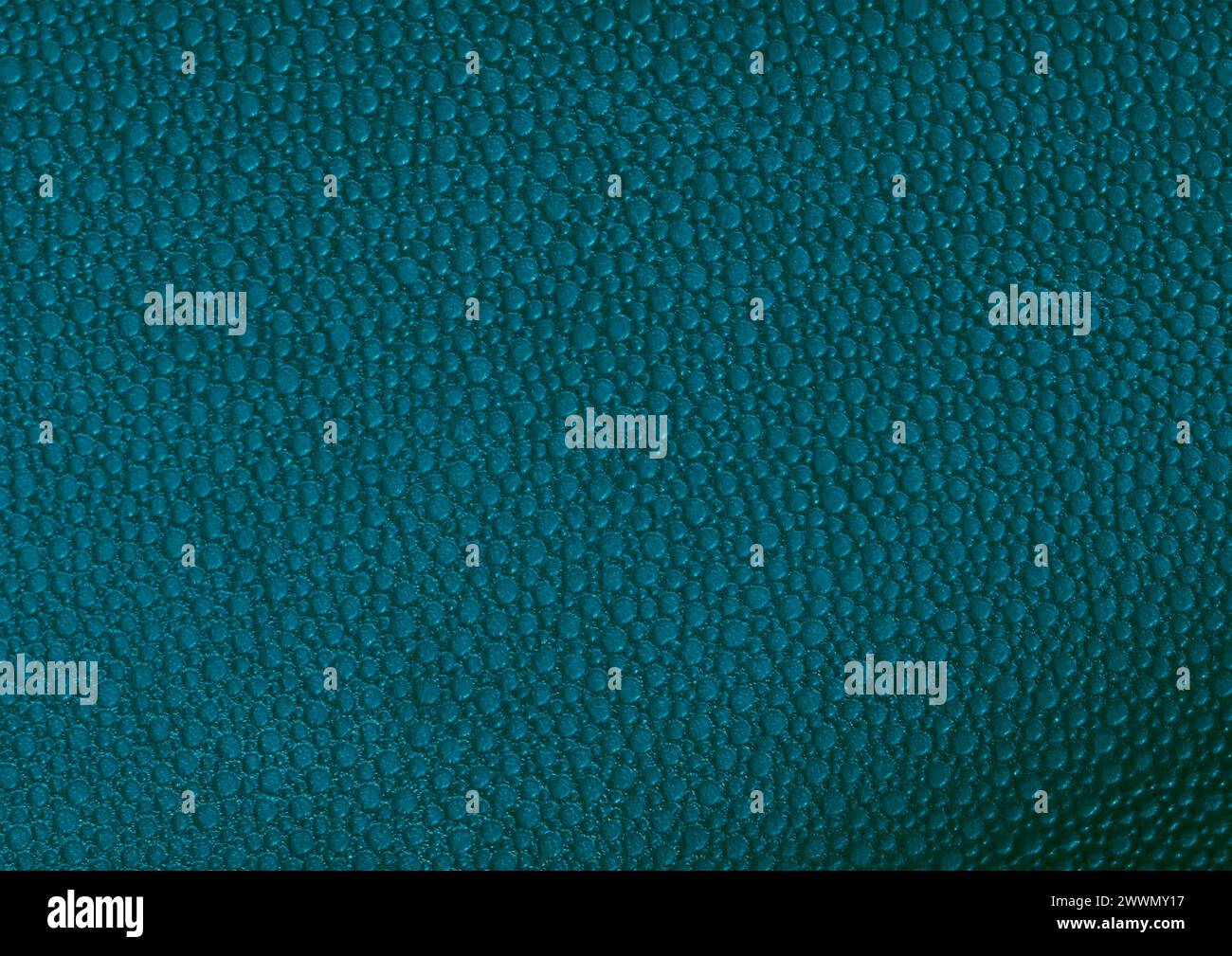 Vista ravvicinata con motivo in tessuto verde, sfondo del materiale tessile Foto Stock