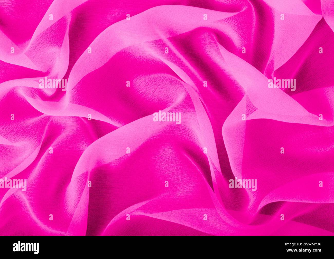 Vista ravvicinata con motivo in tessuto rosso, sfondo del materiale tessile Foto Stock