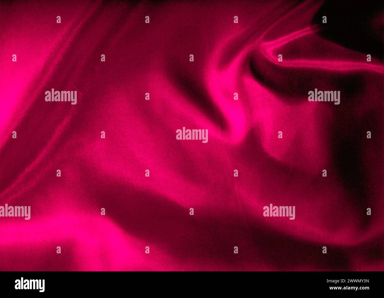 Vista ravvicinata con motivo in tessuto rosso, sfondo del materiale tessile Foto Stock