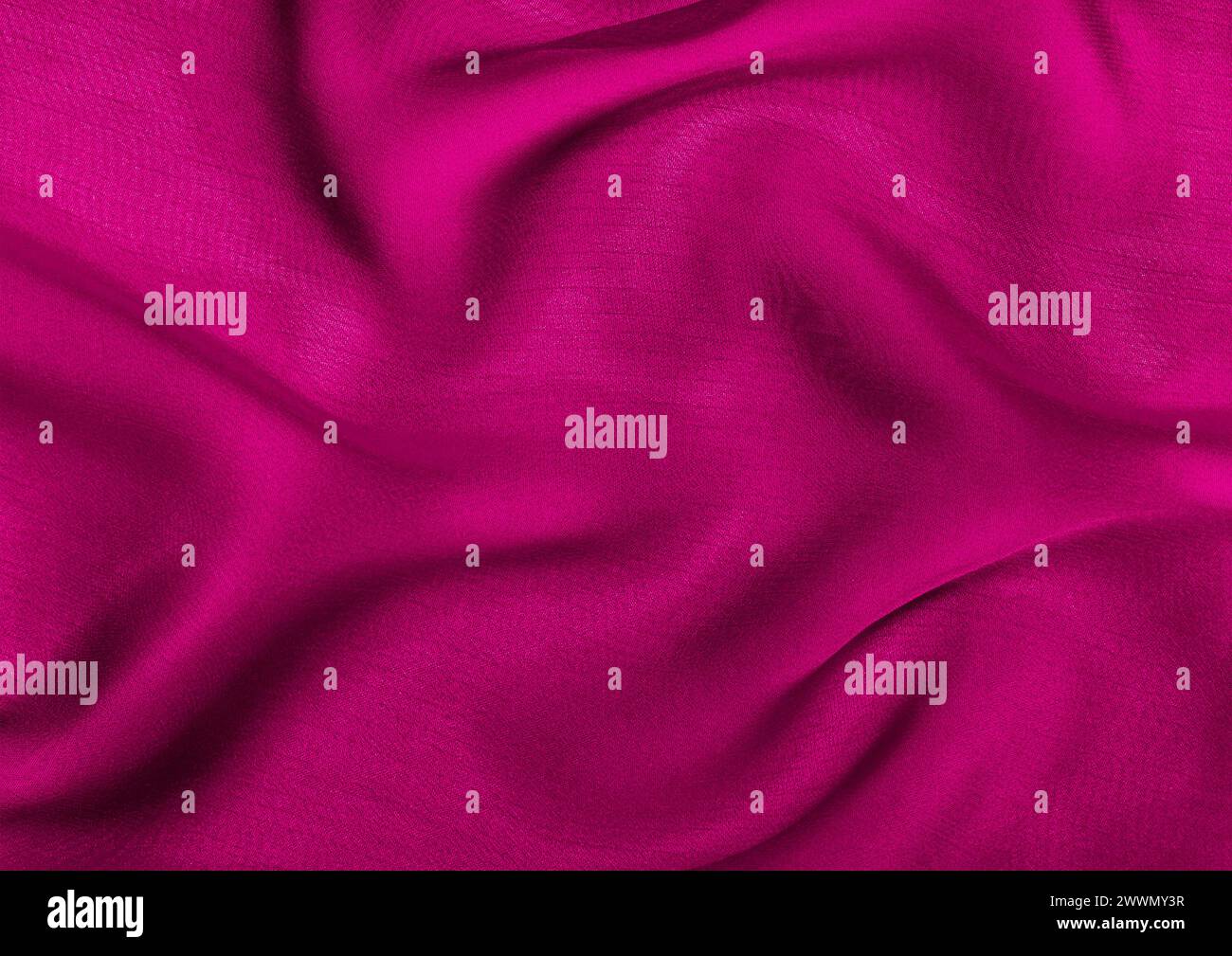 Vista ravvicinata con motivo in tessuto rosso, sfondo del materiale tessile Foto Stock