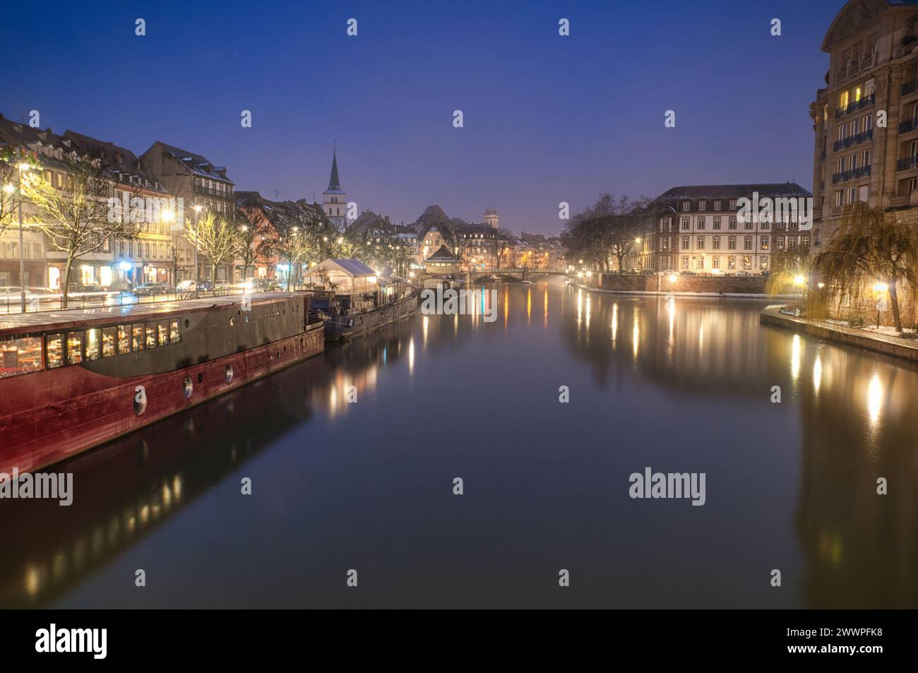Città di Strasburgo Foto Stock