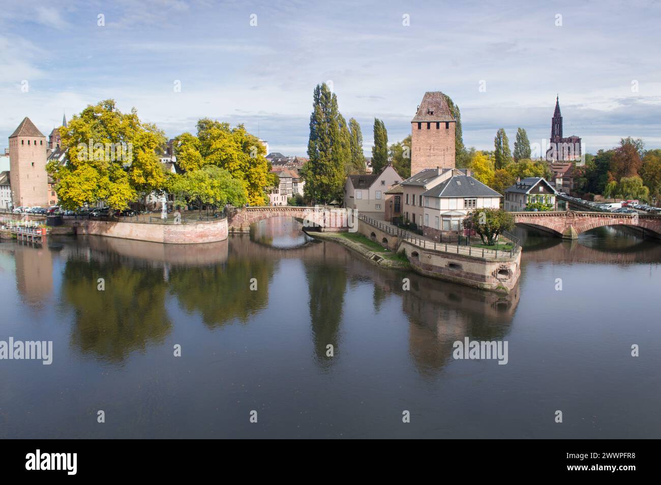 Città di Strasburgo Foto Stock