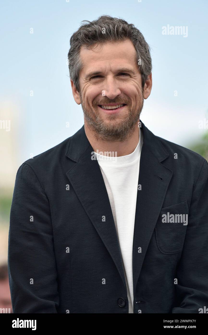 L'attore Guillaume Canet ha posato durante la chiamata fotografica del film "Acide" in occasione del Festival di Cannes il 22 maggio 2023 Foto Stock