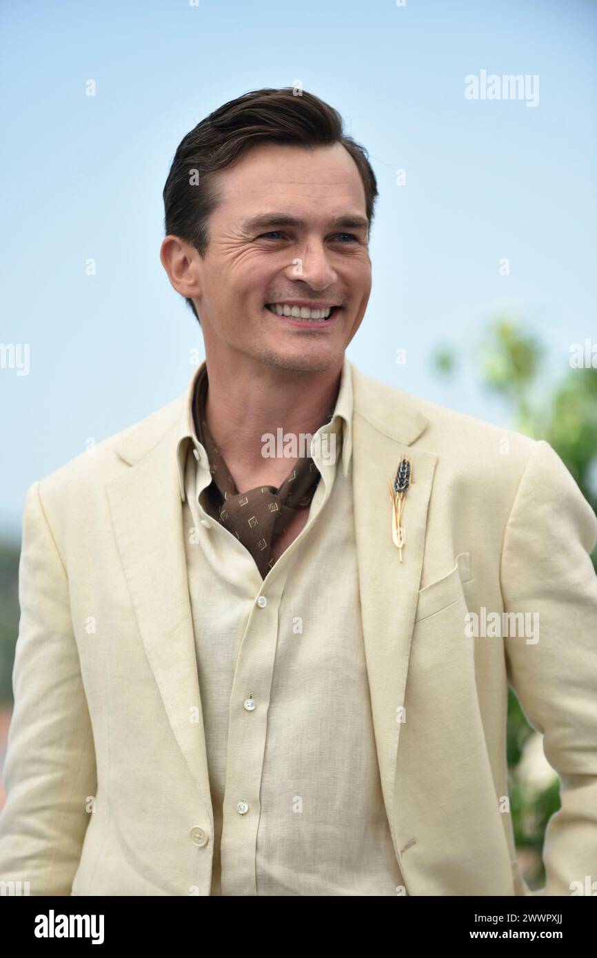 L'attore Rupert amico in posa durante la fotocall del film "Asteroid City" in occasione del Festival di Cannes del 24 maggio 2023 Foto Stock