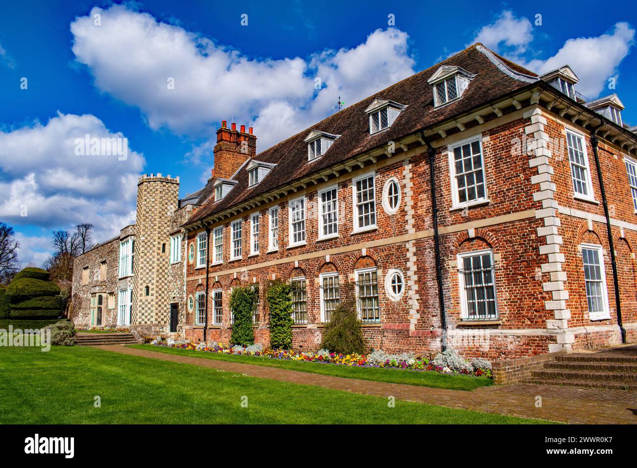 Hall Place and Gardens, Bexley, Kent, Inghilterra Foto Stock