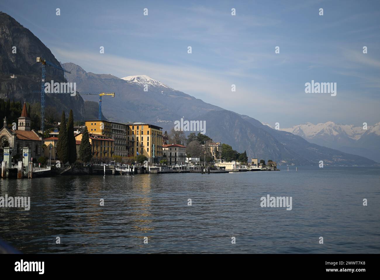 Lago di Como o Lago di Como - Lombardia - Italia Foto Stock