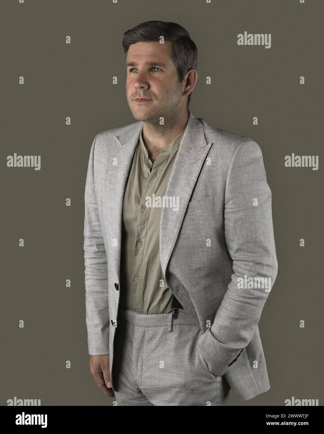 Ritratto di un uomo Foto Stock