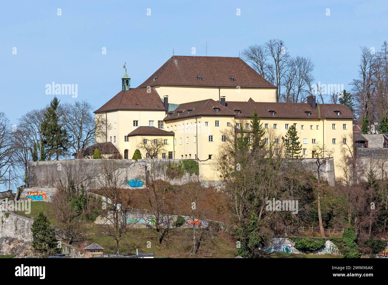 Monastero dei Cappuccini sul Kapuzinerberg, Salisburgo, Austria Foto Stock