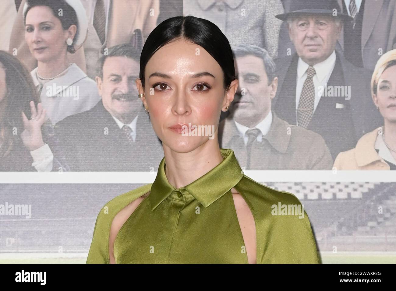 Roma, Italia. 26 marzo 2024. Marta Gastini partecipa al photocall del film "Zamora" al Cinema Adriano. (Foto di Mario Cartelli/SOPA Images/Sipa USA) credito: SIPA USA/Alamy Live News Foto Stock