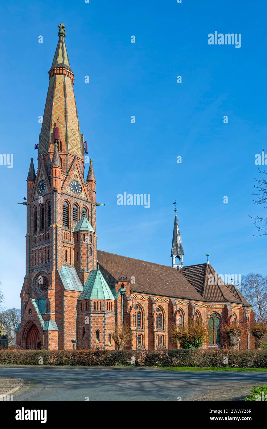 Chiesa di Hagenburg vicino a Steinhude bassa Sassonia Germania Foto Stock