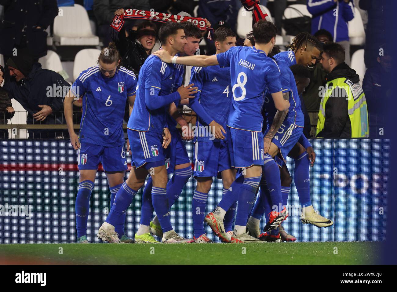 CESARE CASADEI ITALIA - TURCHIA UNDER 21 FERRARA Foto Stock