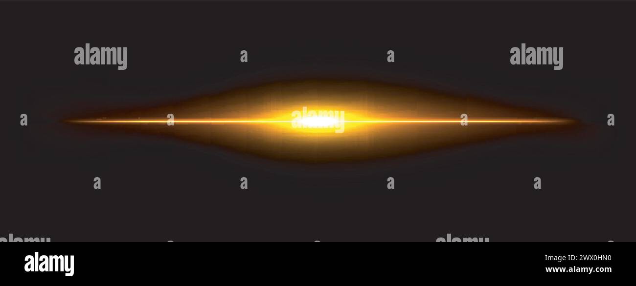 Golden Big Bang, adatto per Space Concept, Advertisement e altro, illustrazione vettoriale Illustrazione Vettoriale