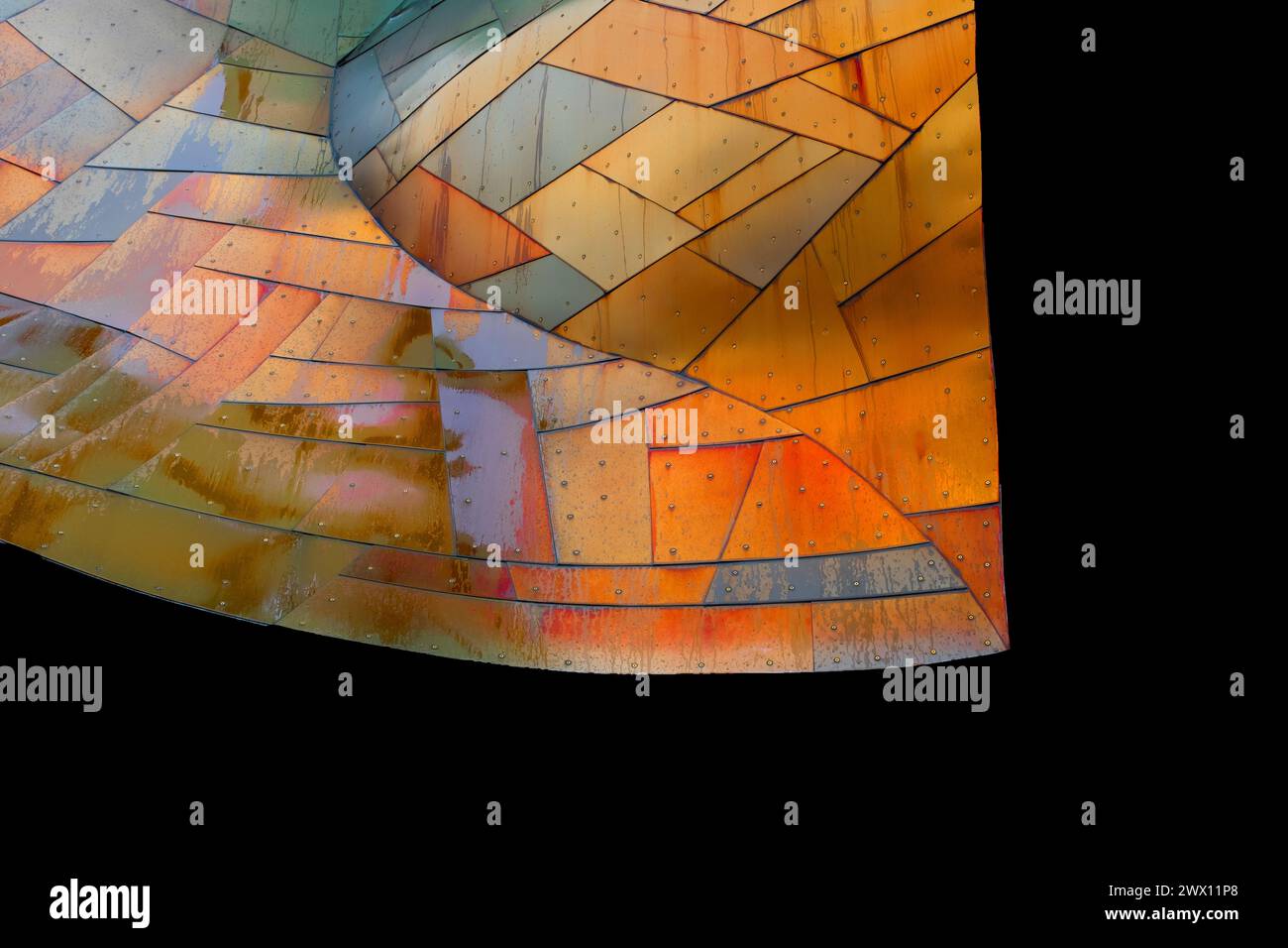 WA24738-00..... WASHINGTON - Museum of Pop Culture (MoPOP) nel Seattle Center. Foto Stock