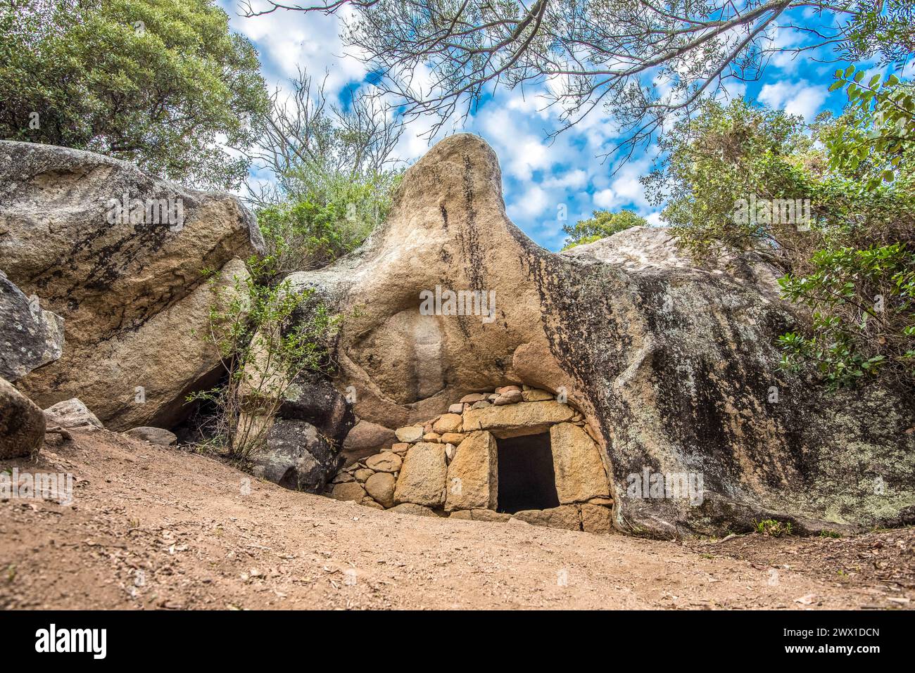 CORSE DU SUD (2A) EXTREME SUD. ORIU. MONACIA D'AULLENE Foto Stock