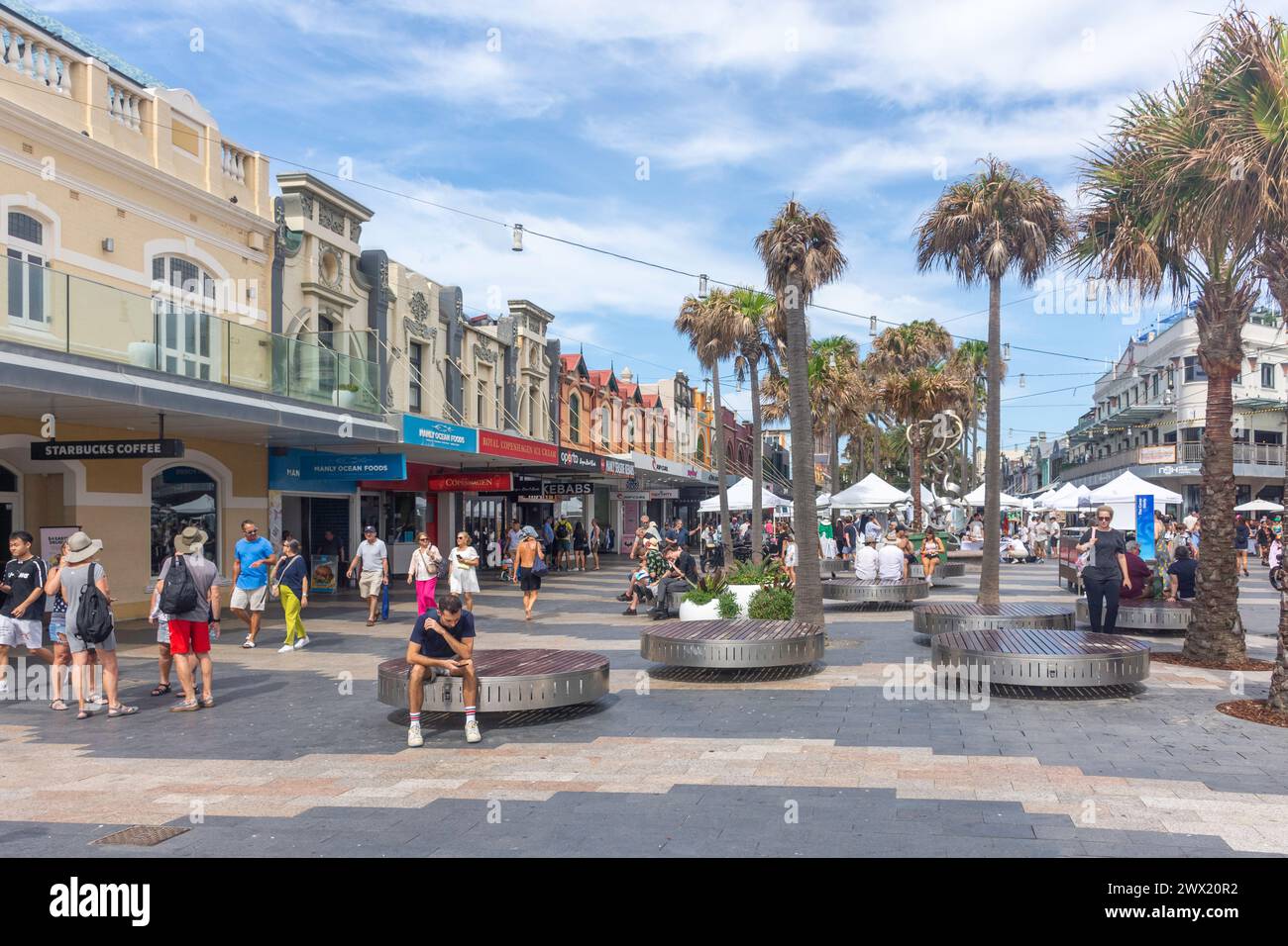 Corso, Manly, North Sydney, Sydney, New South Wales, Australia Foto Stock