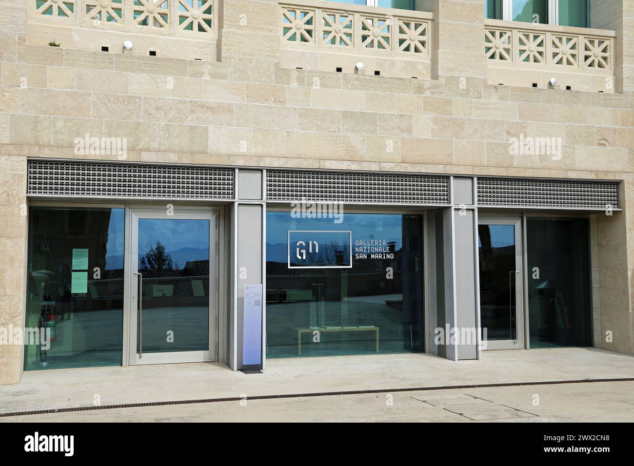 Galleria Nazionale di Arte moderna e Contemporanea di San Marino Foto Stock