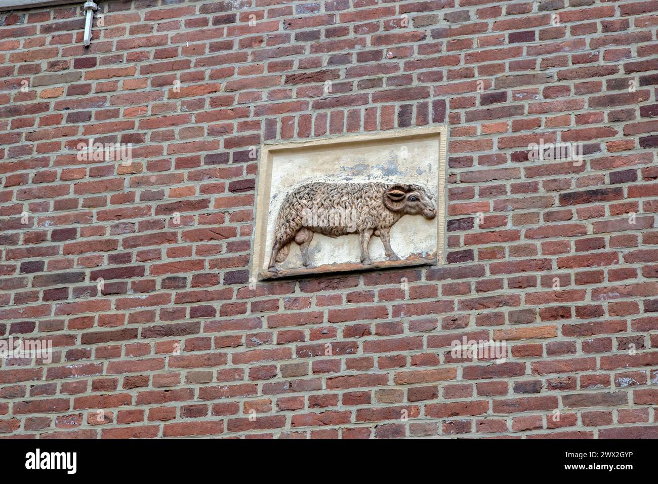 Facciata ravvicinata Stone the RAM ad Amsterdam, Paesi Bassi, 21-3-2024 Foto Stock