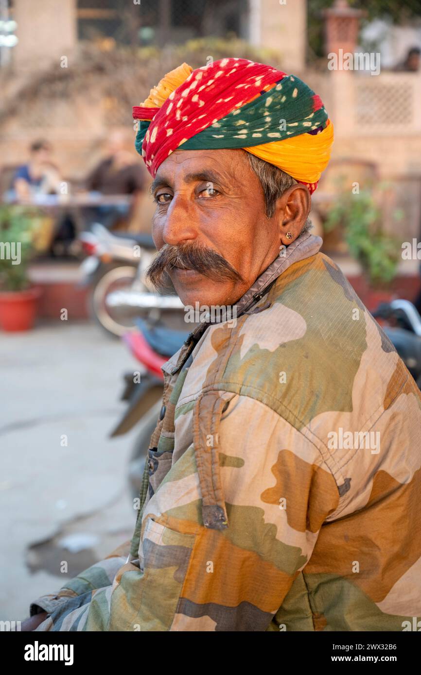 Indien, Rajasthan, Pushkar Foto Stock