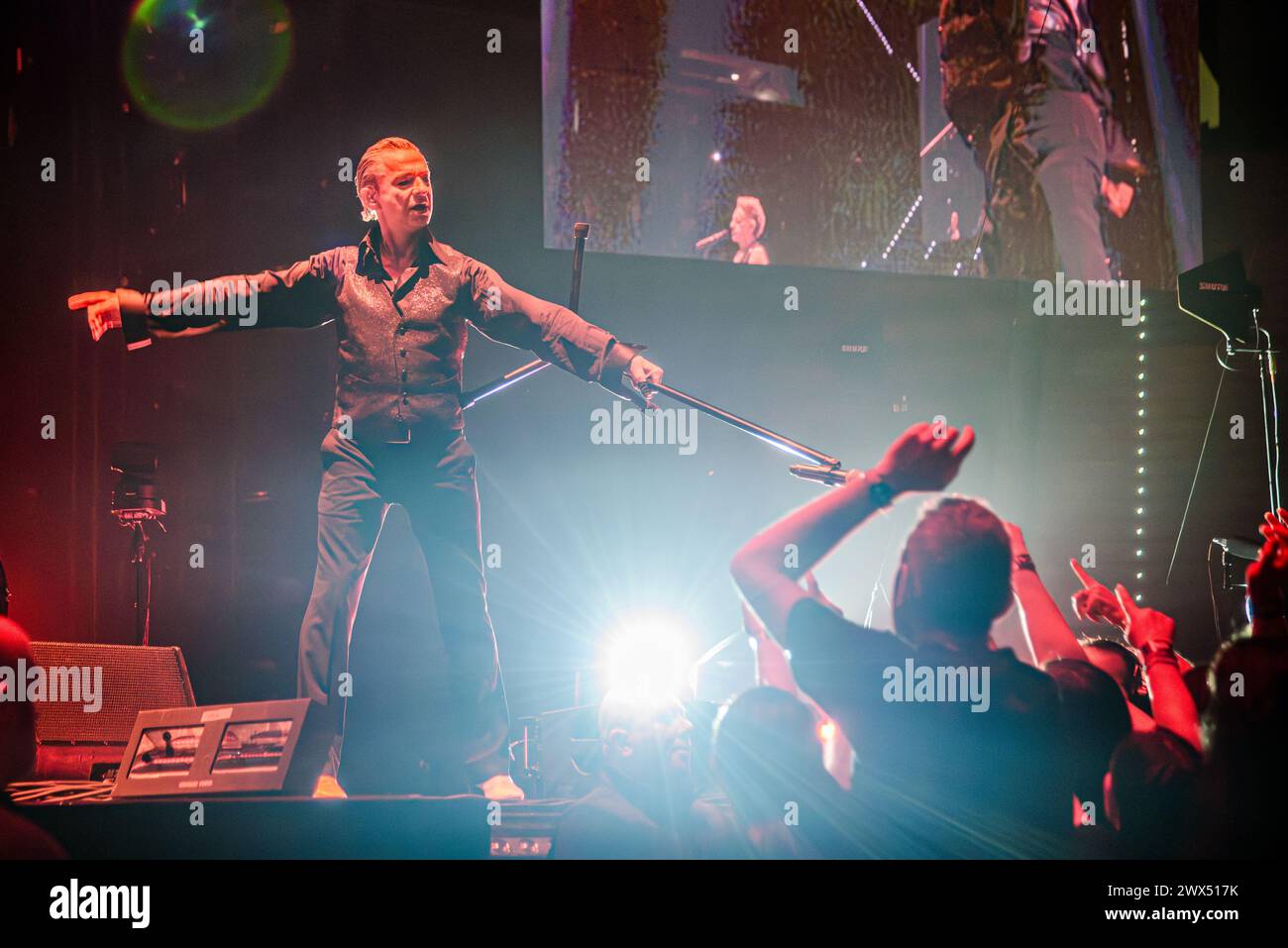 Italia 23 marzo 2025 Depeche Mode live all'Inalpi Arena di Torino