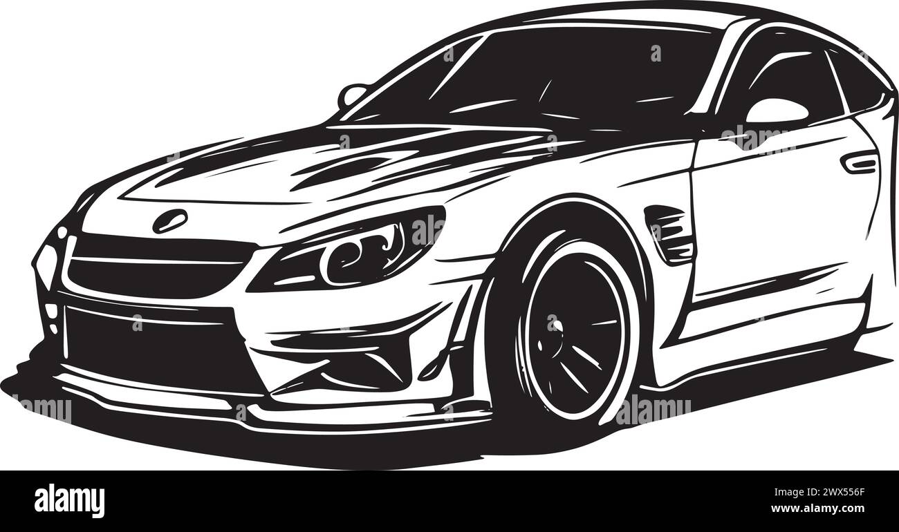 Potenzia il tuo branding con il nostro elegante modello di logo per concessionari di auto in formato vettoriale. Questo emblema dinamico cattura l'essenza dell'eccellenza automobilistica e della Illustrazione Vettoriale