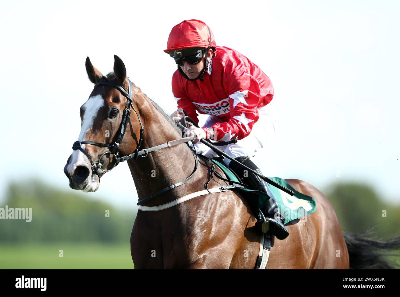 Foto del file datata 31-08-2020 di Spirit Dancer guidata da Paul Hanagan. Sir Alex Ferguson ha detto che è "un onore" aver allevato un cavallo abbastanza buono da correre in una gara come il Dubai Sheema Classic con Spirit Dancer, che sta inseguendo un treble oltreoceano. Data di pubblicazione: Giovedì 28 marzo 2024. Foto Stock