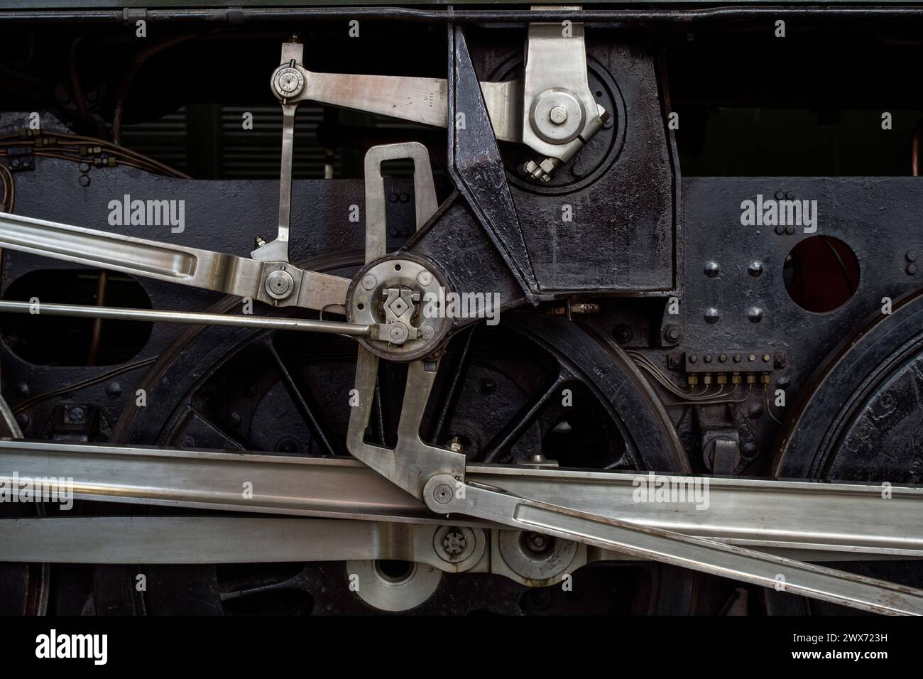 National Railway Museum, York. Marzo 2024 BR Standard Class 9F Number 92220 Evening Star è una locomotiva a vapore britannica conservata, completata nel 1960. IT Foto Stock