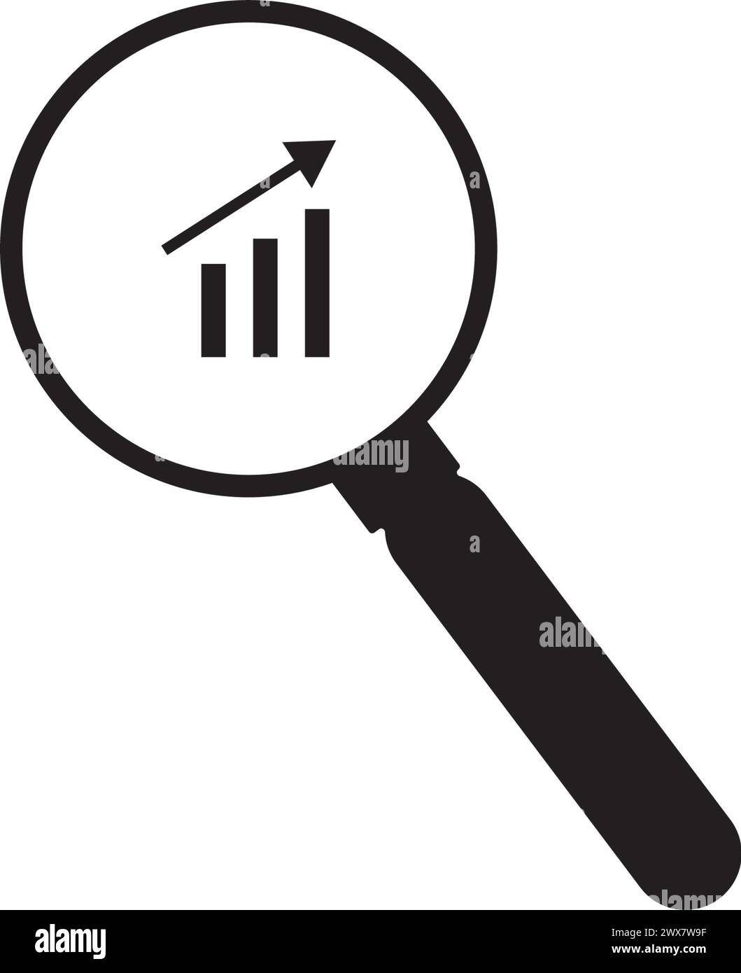 logo icona big data, illustrazione del design vettoriale Illustrazione Vettoriale