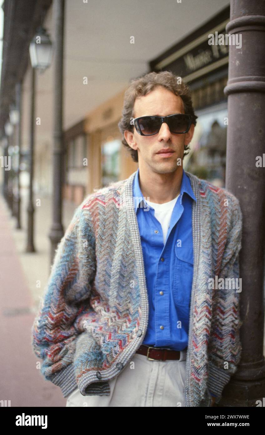 L'attore americano Don Keith Opper, al Deauville American Film Festival nel settembre 1990. Foto Stock