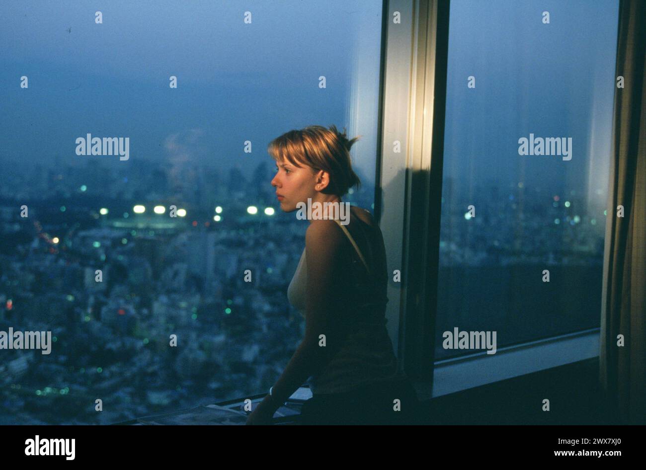 Lost in Translation Anno: 2003 STATI UNITI / Giappone Scarlett Johansson Regia: Sofia Coppola Foto Stock