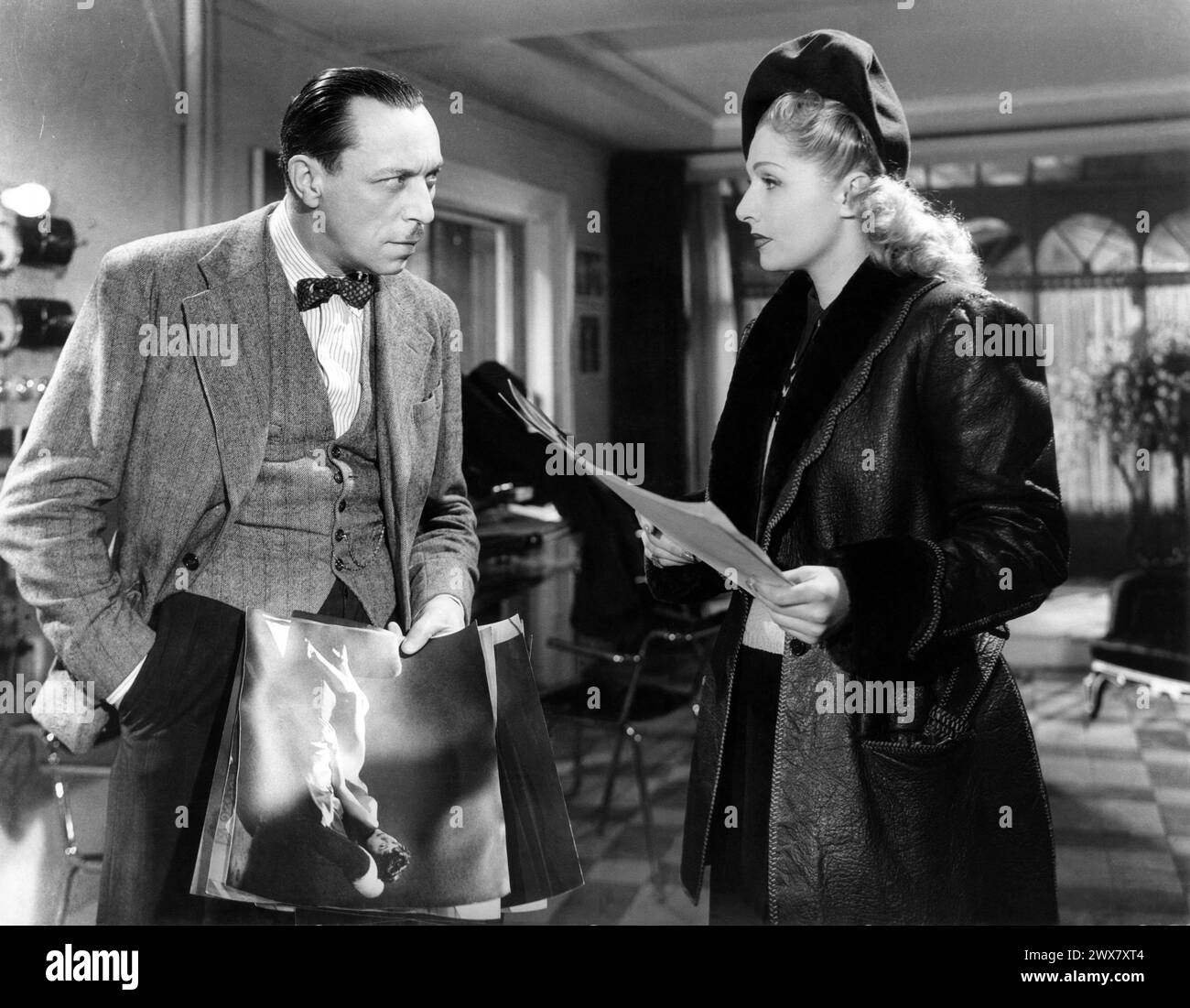 Quai des Orfevres Jenny Lamour anno : 1947 Francia Direttore : Henri-Georges Clouzot Louis Jouvet, Simone Renant Foto Stock