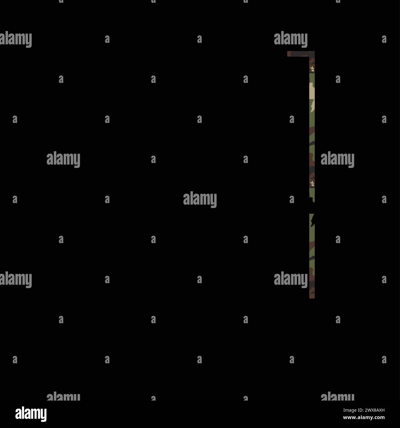 Veterans Day Grazie Typography Camo Army Distressed Graphic Design Vector per la stampa di t shirt Illustrazione Vettoriale