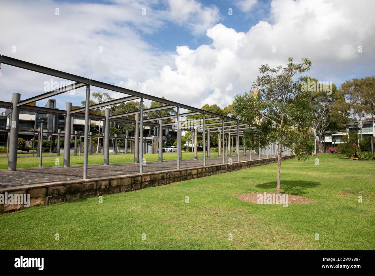 Ex storico Glebe Incinerator progettato da Walter Burley Griffin, costruito nel 1933, è stato poi restaurato nel 2005 come edificio simbolo di Sydney, NSW Foto Stock