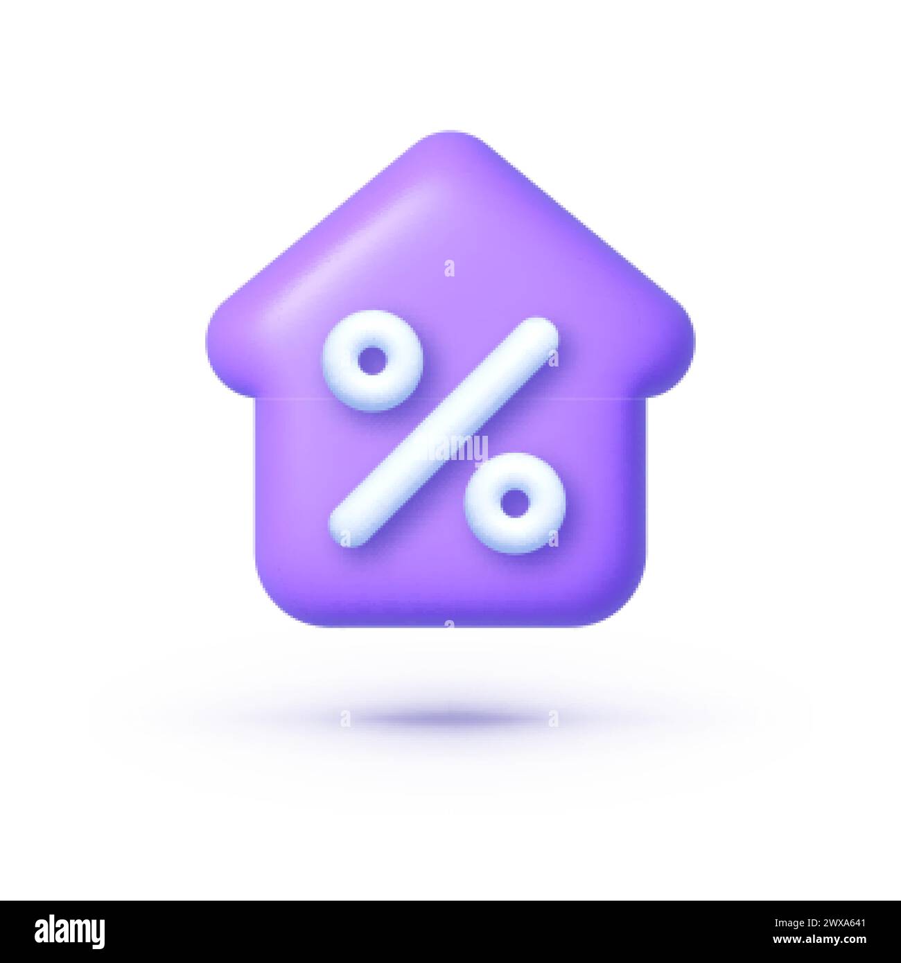 Vendita 3d, design eccellente per qualsiasi scopo. Banner pubblicitario. Promozione offerta speciale. Concetto di banner di vendita. Illustrazione vettoriale Illustrazione Vettoriale