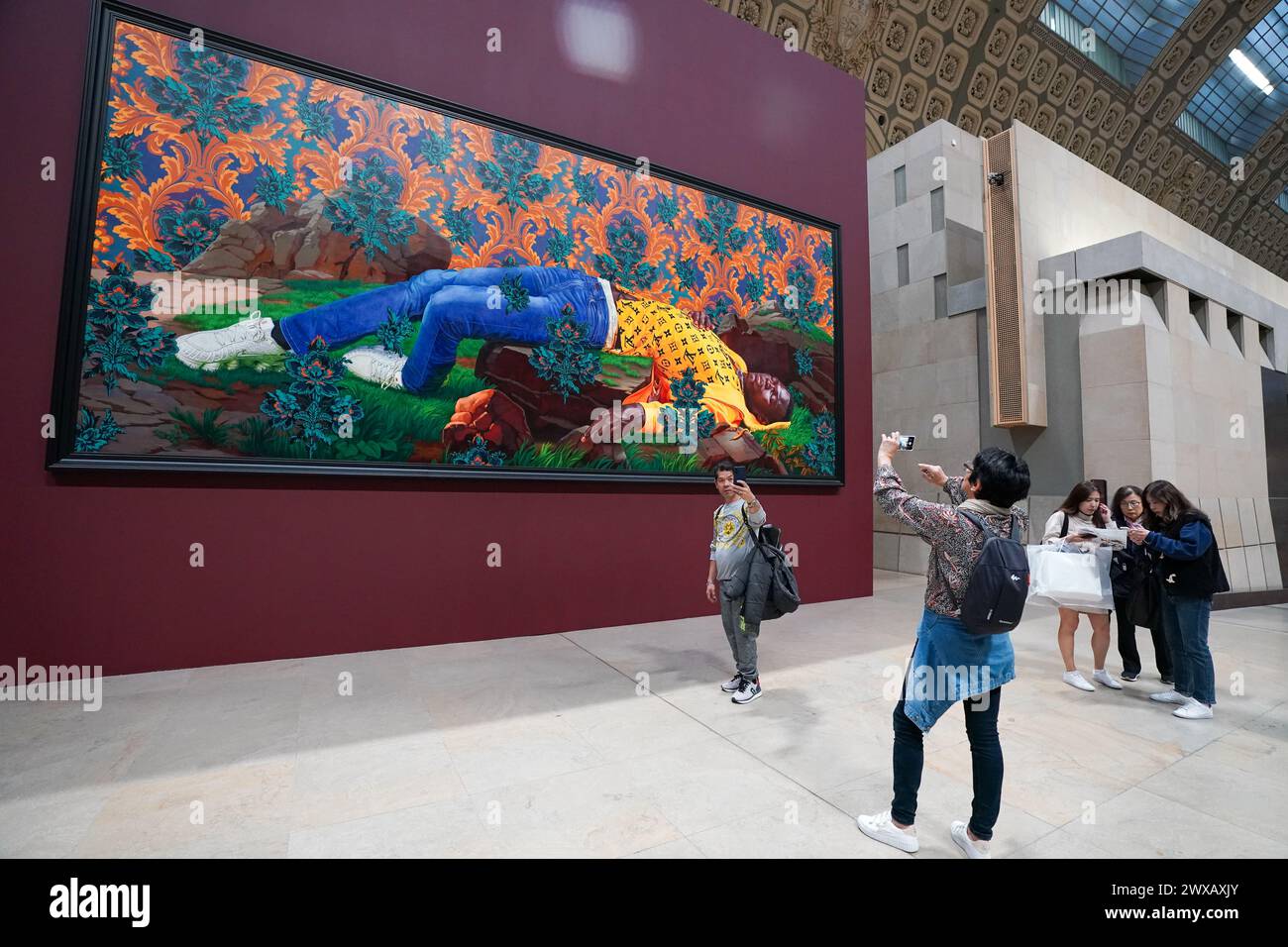 Il Musée d'Orsay è un museo situato a Parigi, in Francia, sulla riva sinistra della Senna Foto Stock