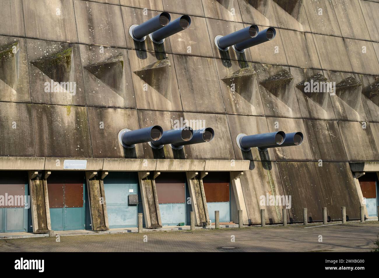 Laboratorio per la sperimentazione animale dei bunker per topi, fu-Berlin, Hindenburgdamm, Lichterfelde, Berlino, Germania Foto Stock