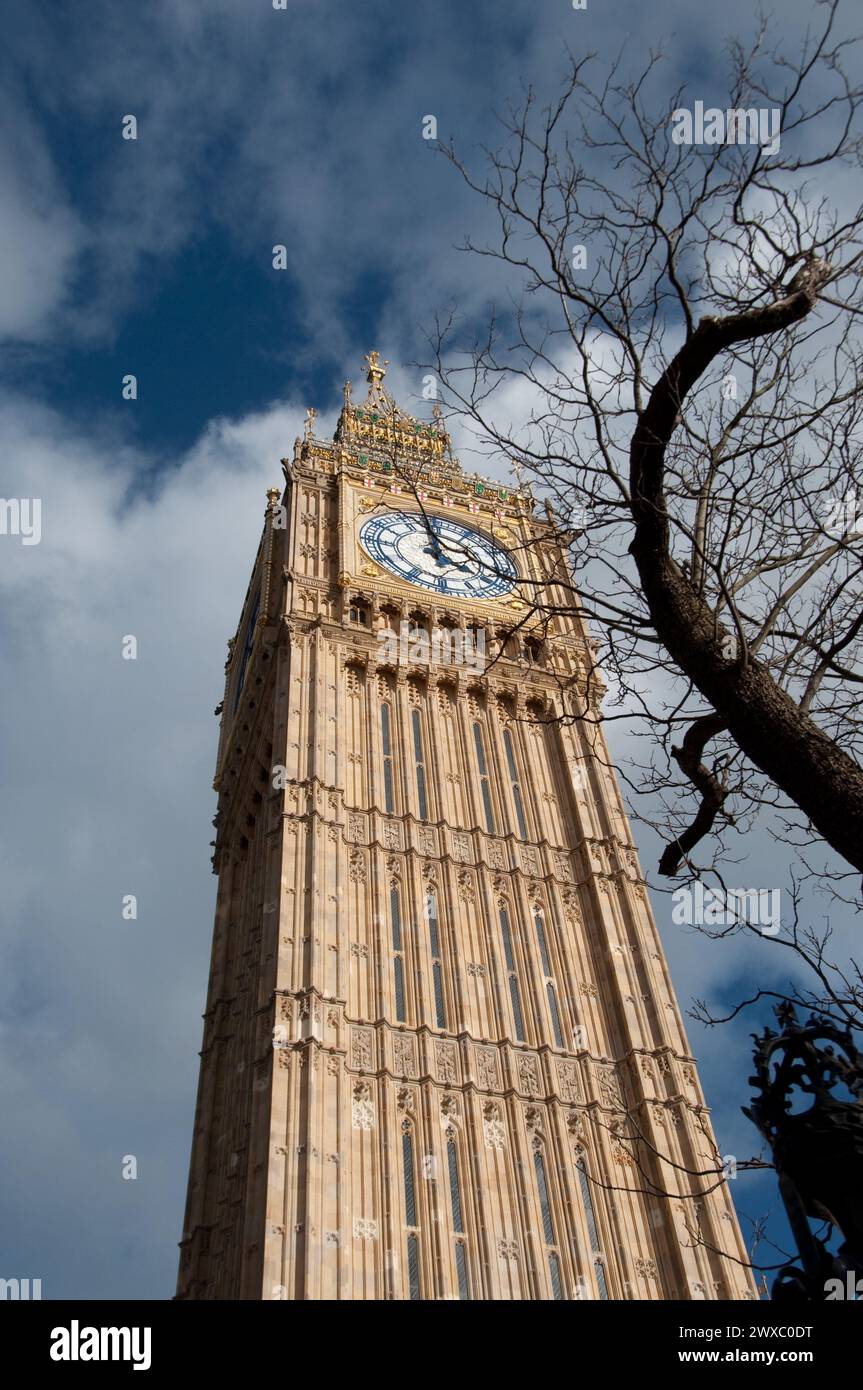 Big Ben, Westminster, London, Regno Unito Foto Stock
