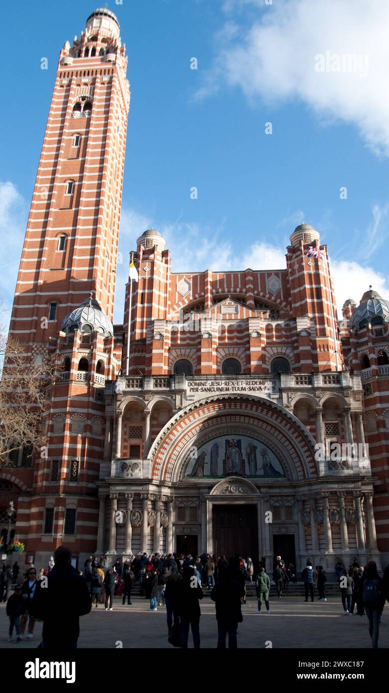 Cattedrale di Westminster, Westminster, Londra, Regno Unito Foto Stock