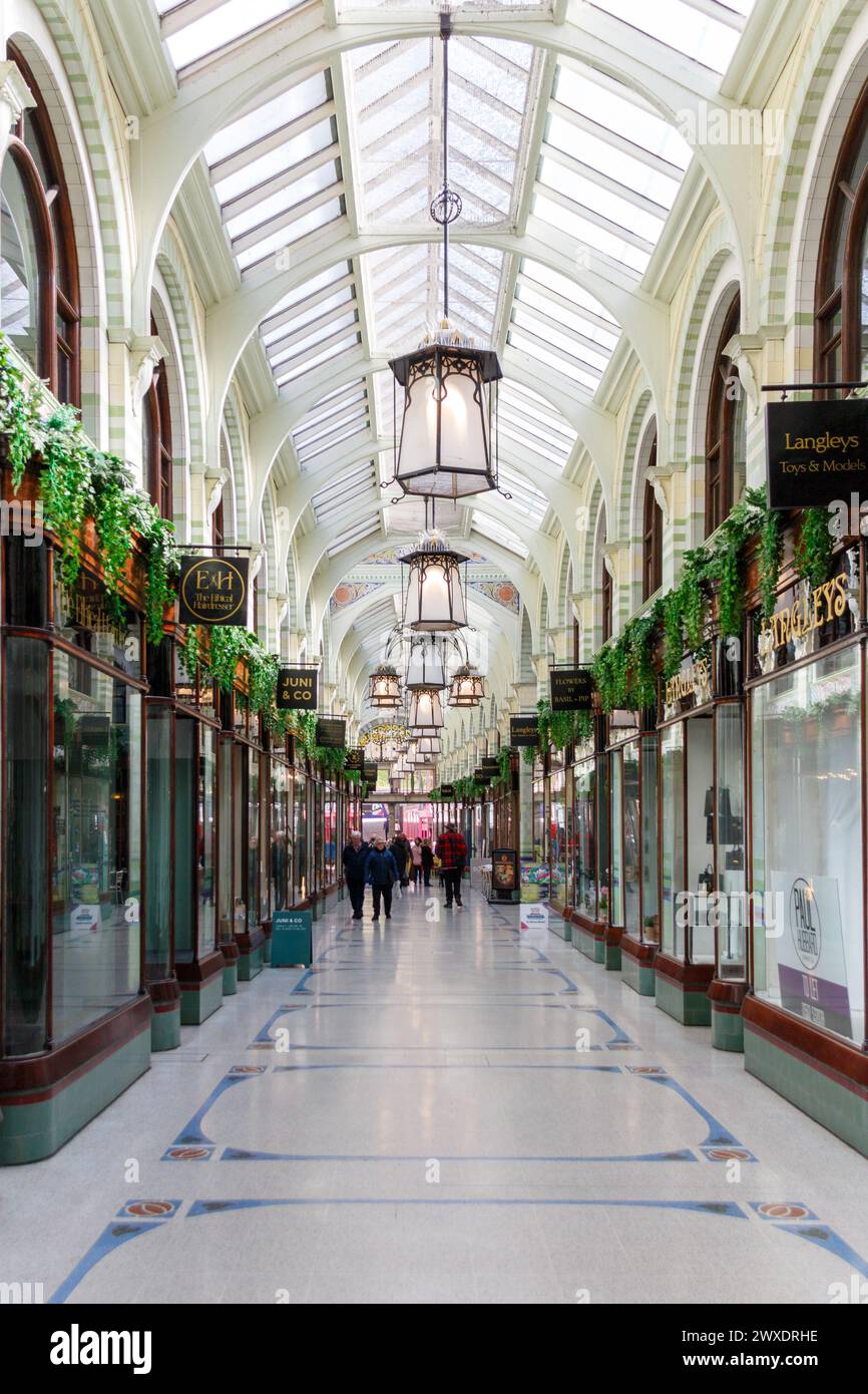The Royal Arcade, Norwich Foto Stock