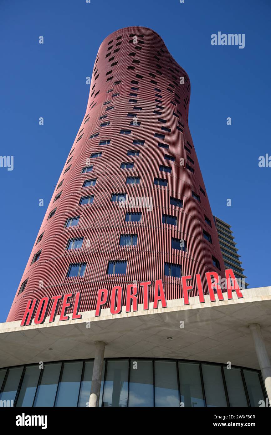 Hotel Torres porta Fira, PL. d'Europa, Barcellona, Katalonien, spagnolo Foto Stock