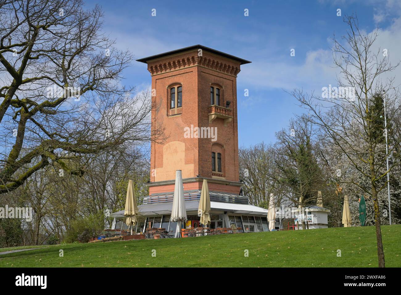 Ristorante Der Turm, Neroberg, Wiesbaden, Assia, Germania Foto Stock