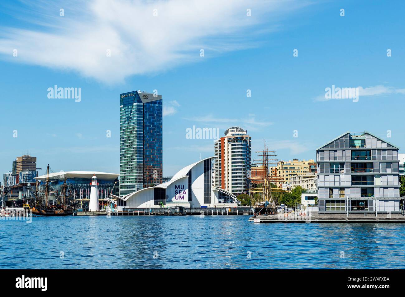 Maritime Museum, Darling Harbour, Sydney, New South Wales, Australia, martedì 12 marzo 2024. Foto: David Rowland / One-Image.com Foto Stock