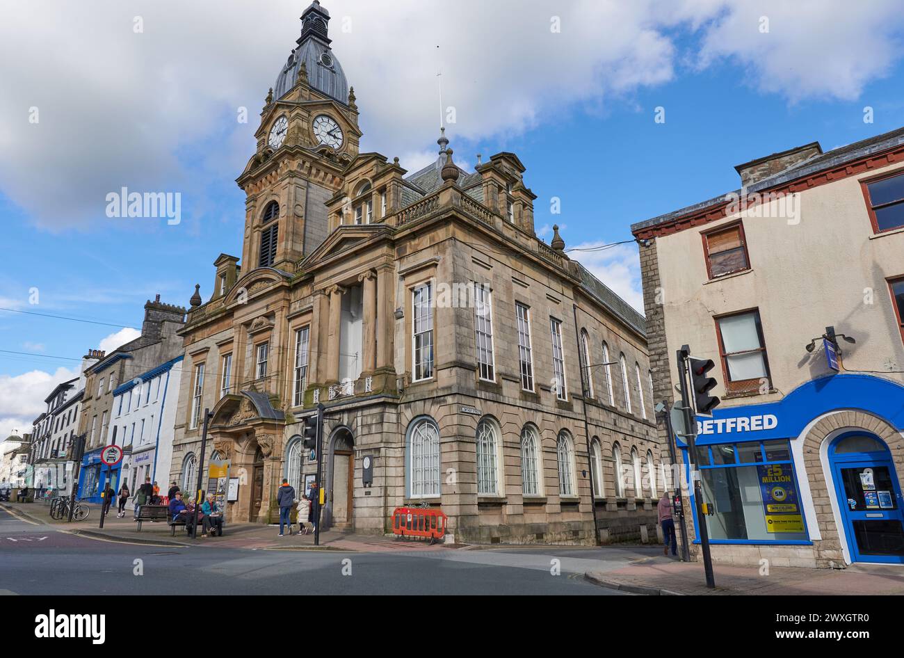 Municipio di Kendal, Regno Unito Foto Stock