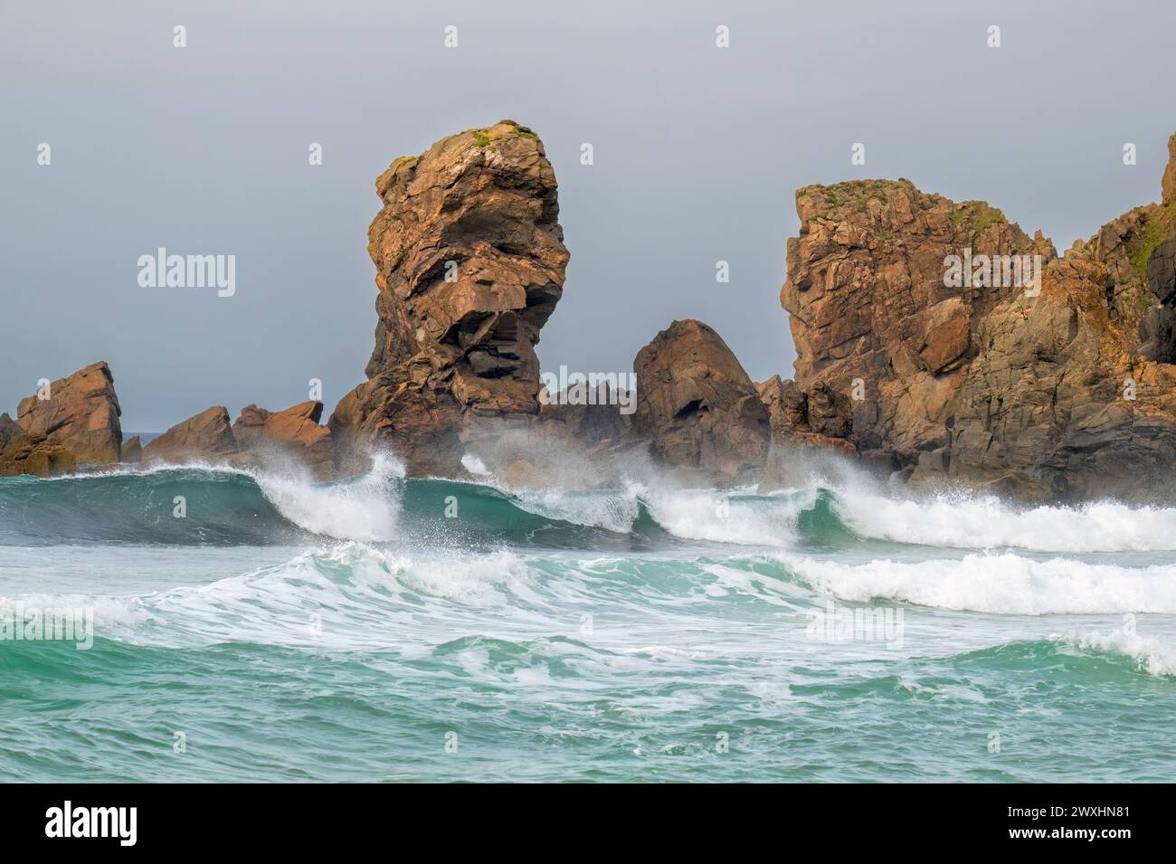 Dalmore Beach, Isola di Lewis, Scozia, di Dominique Braud/Dembinsky Photo Assoc Foto Stock