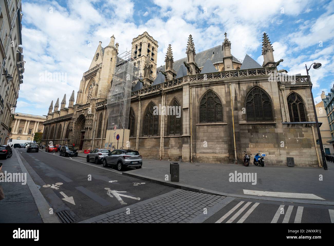 La Chiesa di Saint-Germain l'Auxerrois a Parigi, Francia Foto Stock