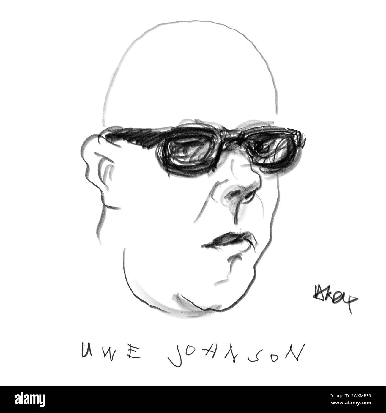 Uwe Johnson Foto Stock