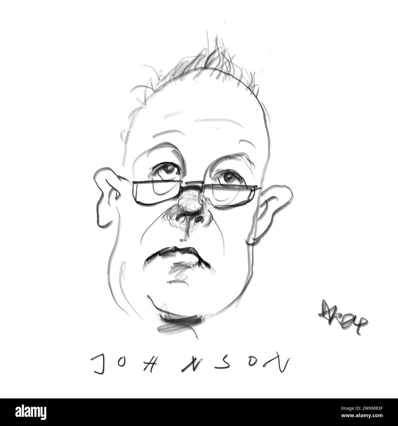 Uwe Johnson Foto Stock