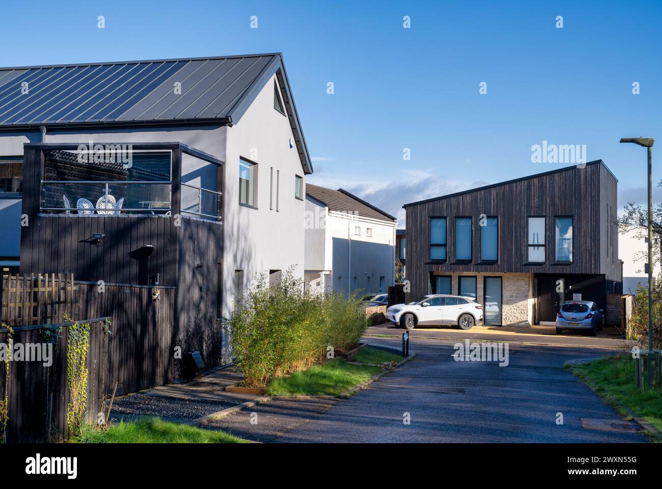 Alloggiamento personalizzato. Graven Hill, Bicester, Oxfordshire, Inghilterra Foto Stock